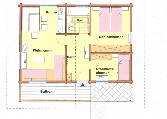 Ferienbungalows Mohr Holiday home *